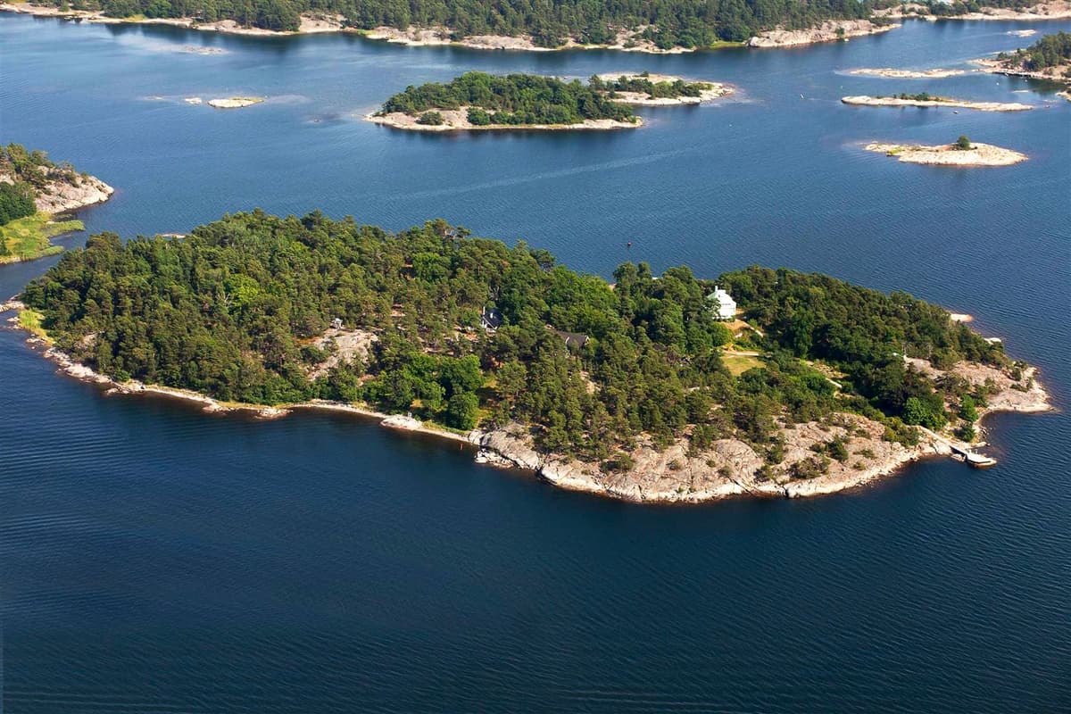 Storslagen skärgårdsmiljö