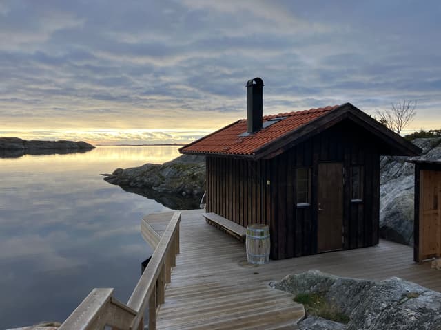 Bastu på Bullerö