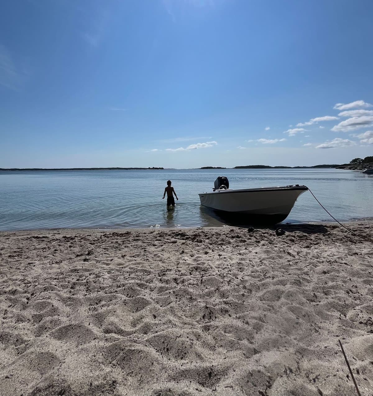 Naturreservat, naturhamn och sandstrand